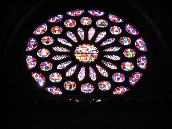 Stained glass window